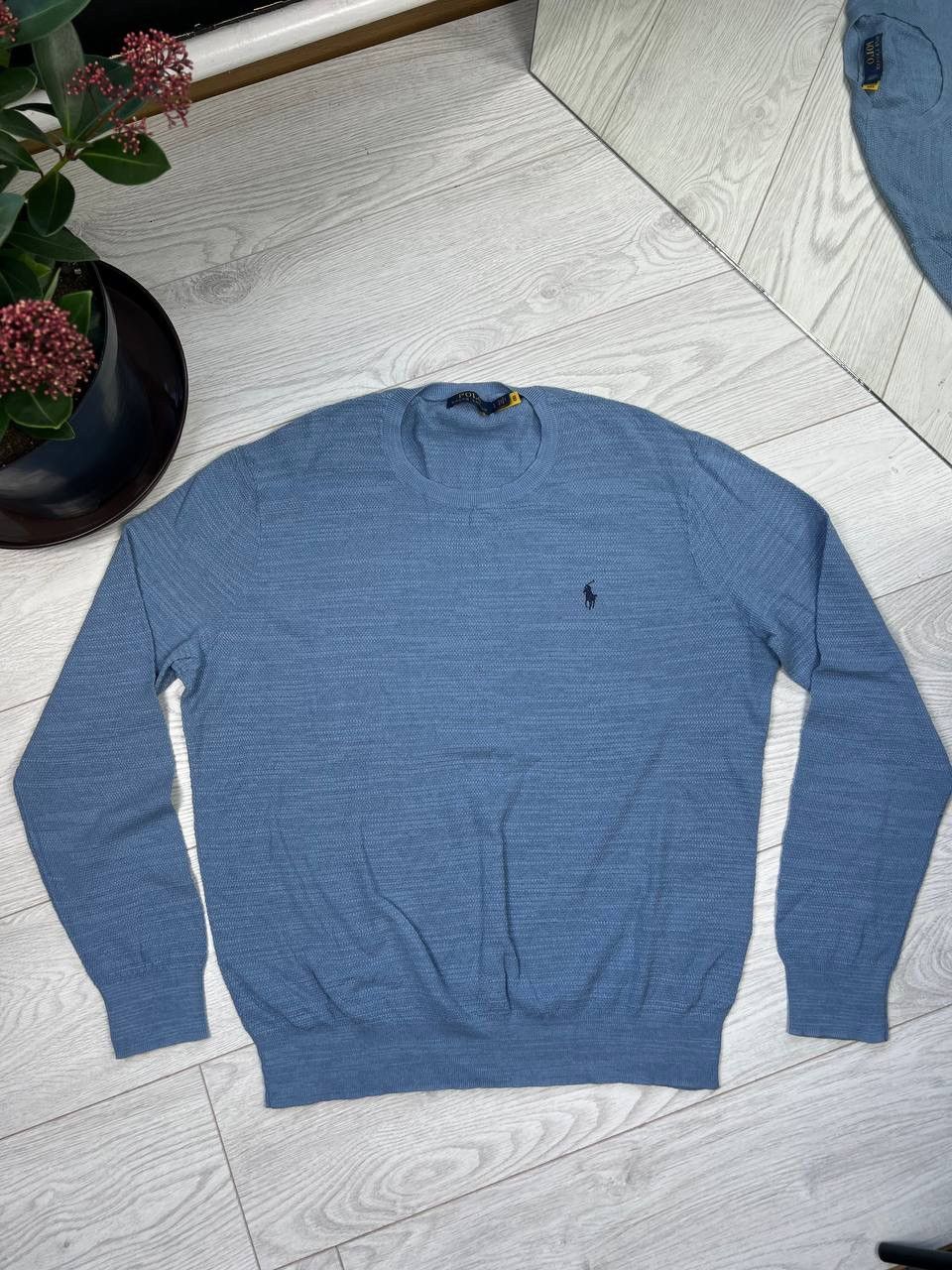 Polo Ralph Lauren × Vintage Vintage Polo Ralph Lauren Striped Boxy Sweater Y2K L Size US L / EU 52-54 / 3 - 1 Thumbnail