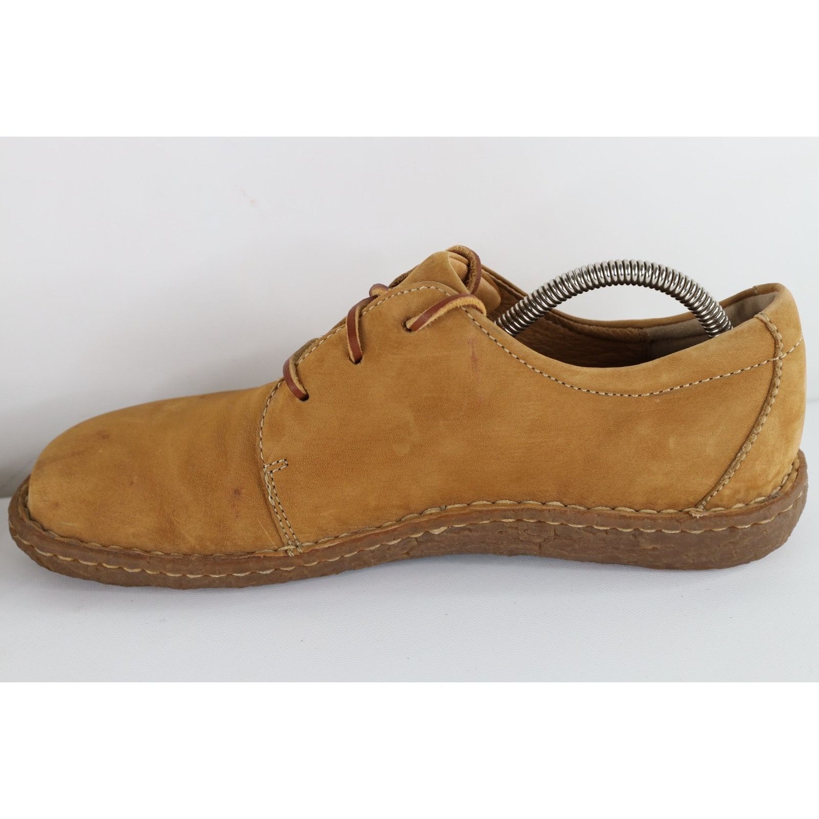 Born Born Distressed Nubuck Suede Leather Moccasin Shoes Size US 11 / IT 41 - 6 Thumbnail
