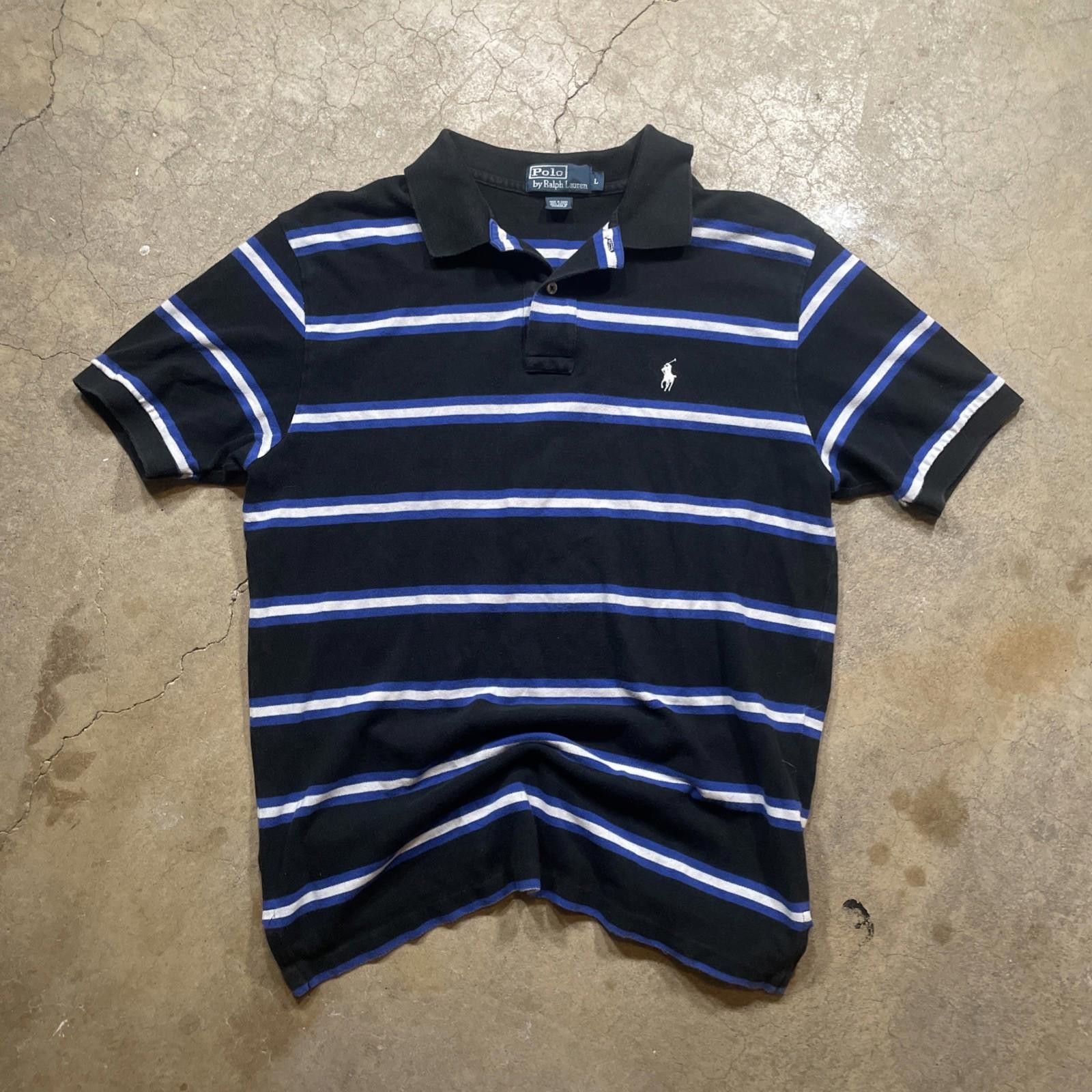 Polo Ralph Lauren Polo Ralph Lauren Blue Short Sleeve Polo Shirt Men's Large Size US L / EU 52-54 / 3 - 4 Thumbnail