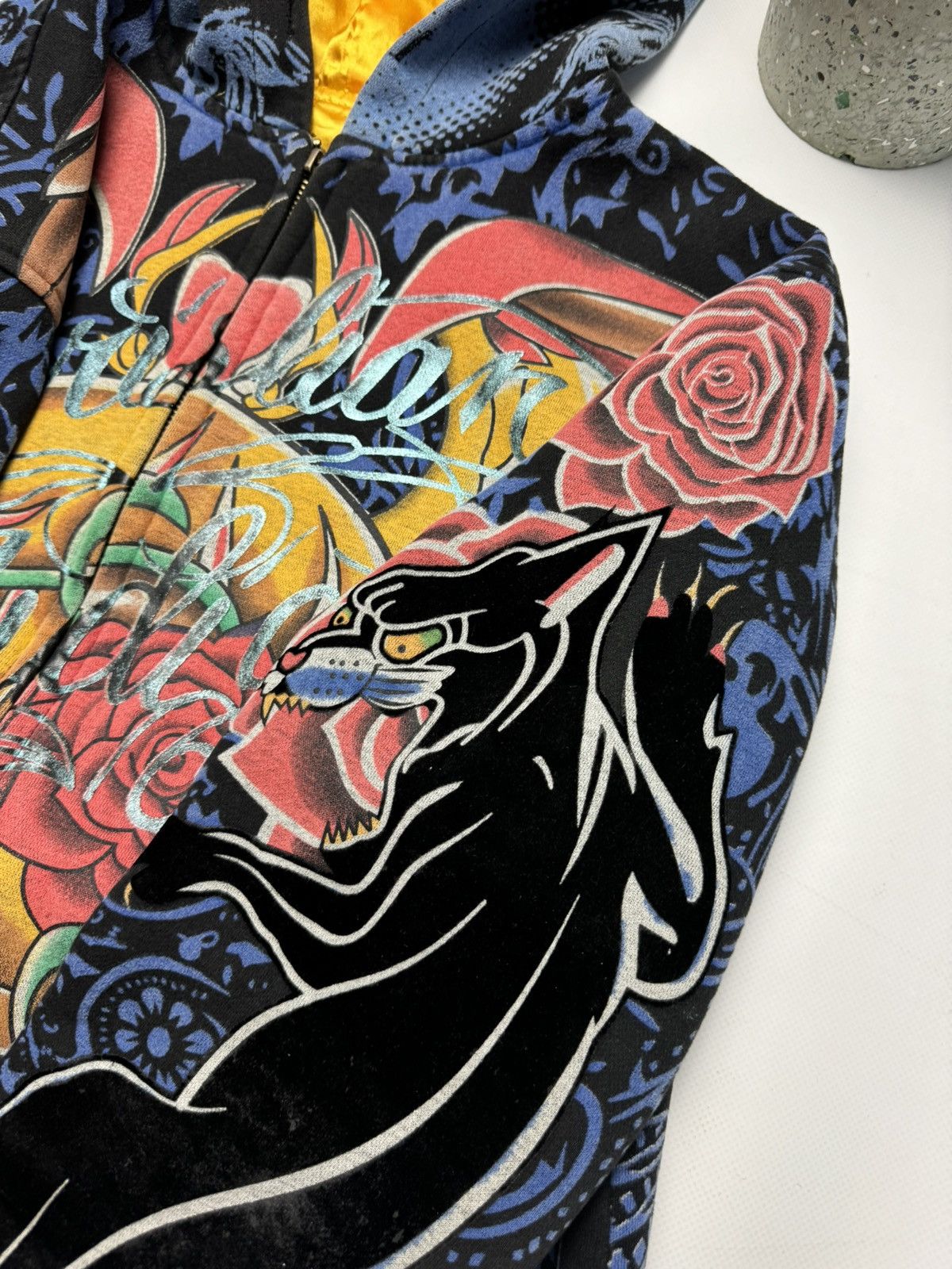 Christian Audigier × Ed Hardy × Vintage Christian Audigier Ed hardy y2k vintage hoodie Big logo Size US M / EU 48-50 / 2 - 11 Thumbnail