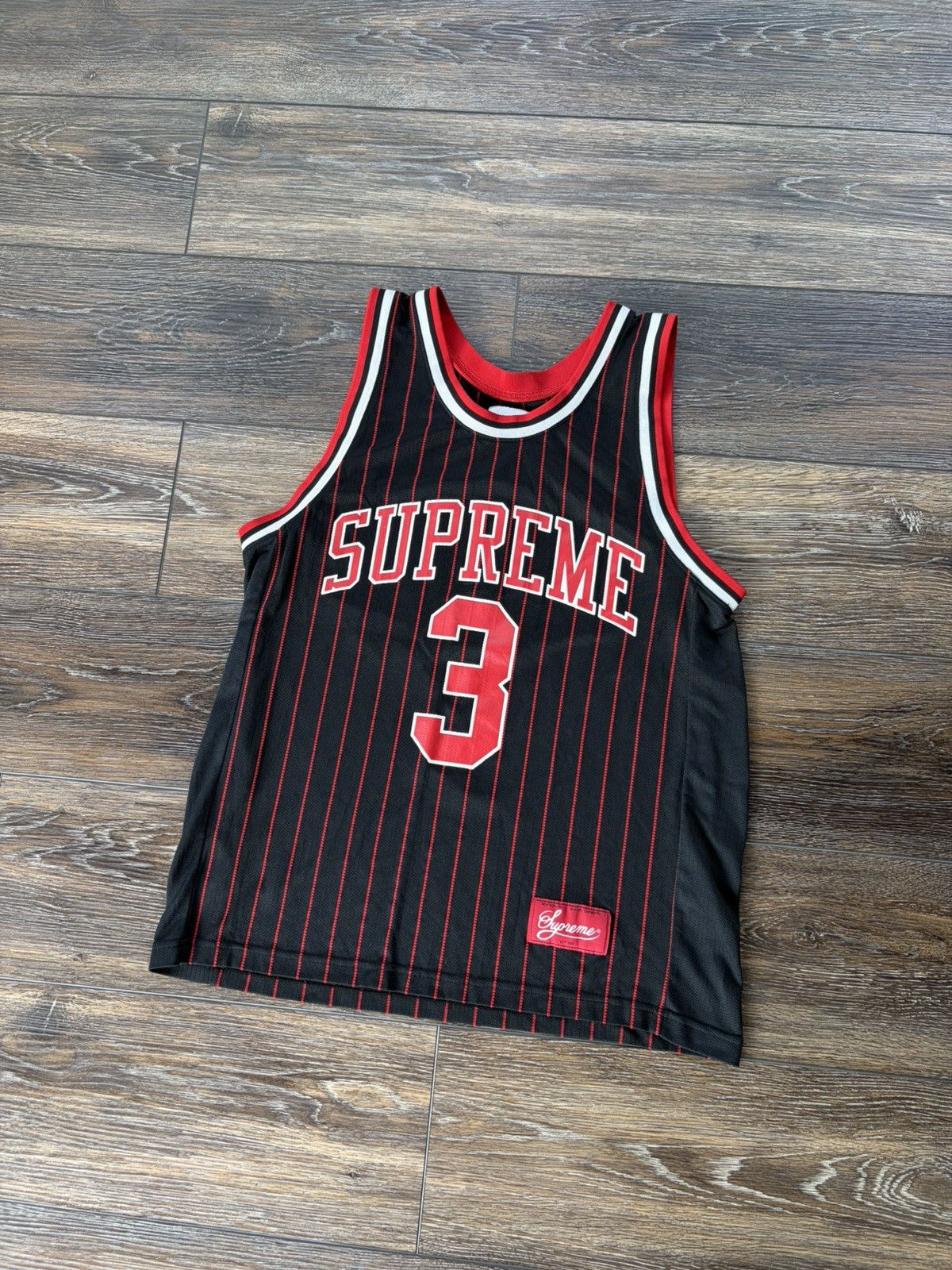 Nike × Supreme SS14 Supreme x Nike Versace Basketball Jersey Tank