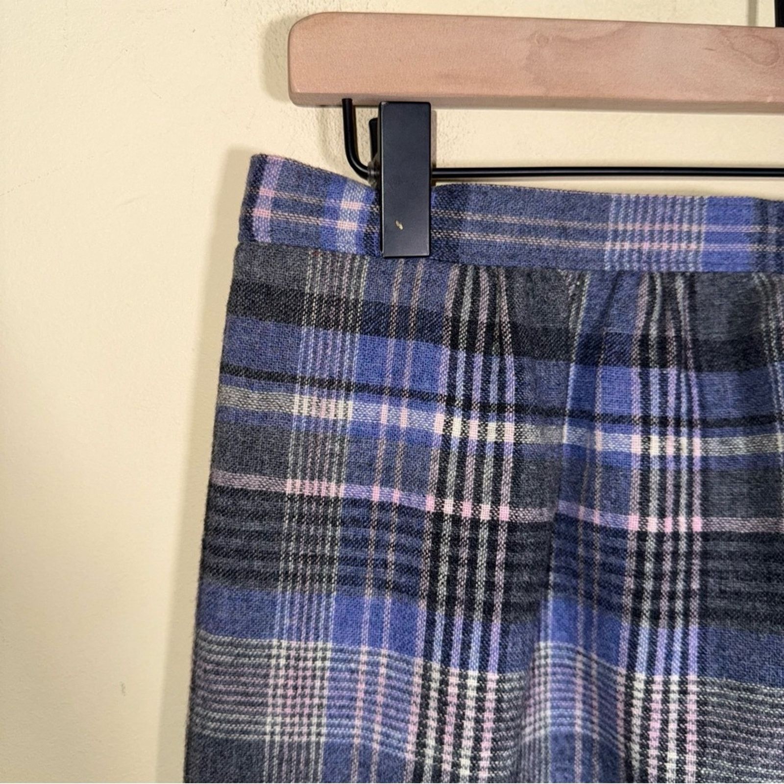 Pendleton VINTAGE PENDLETON tartan plaid wool academia midi skirt 10 Size 32" / US 10 / IT 46 - 2 Thumbnail