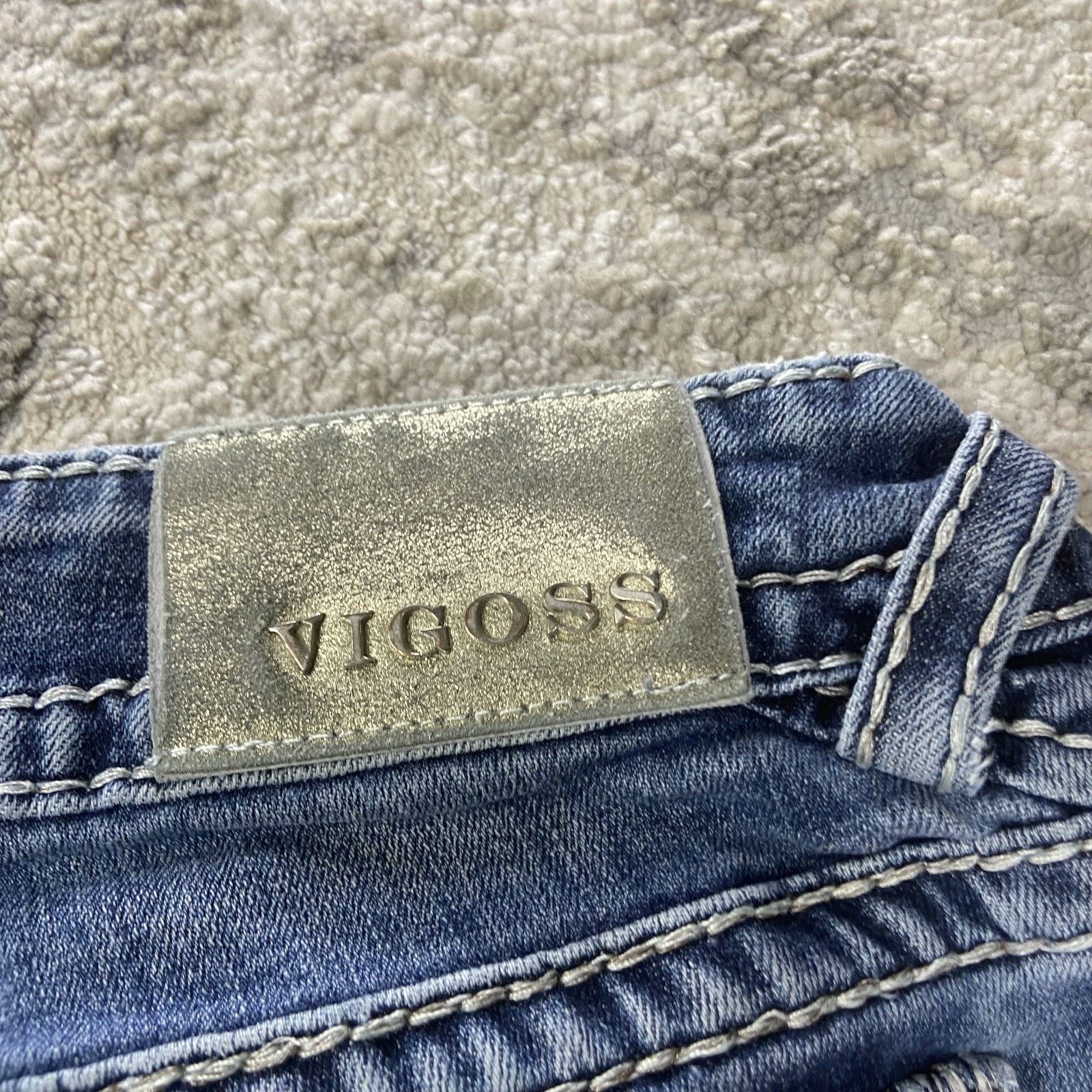 & Other Stories Y2K Vigoss The New York Slim Boot Jeans Womens 9/10 Vintage Size 24" / US 00 / IT 34 - 12 Thumbnail