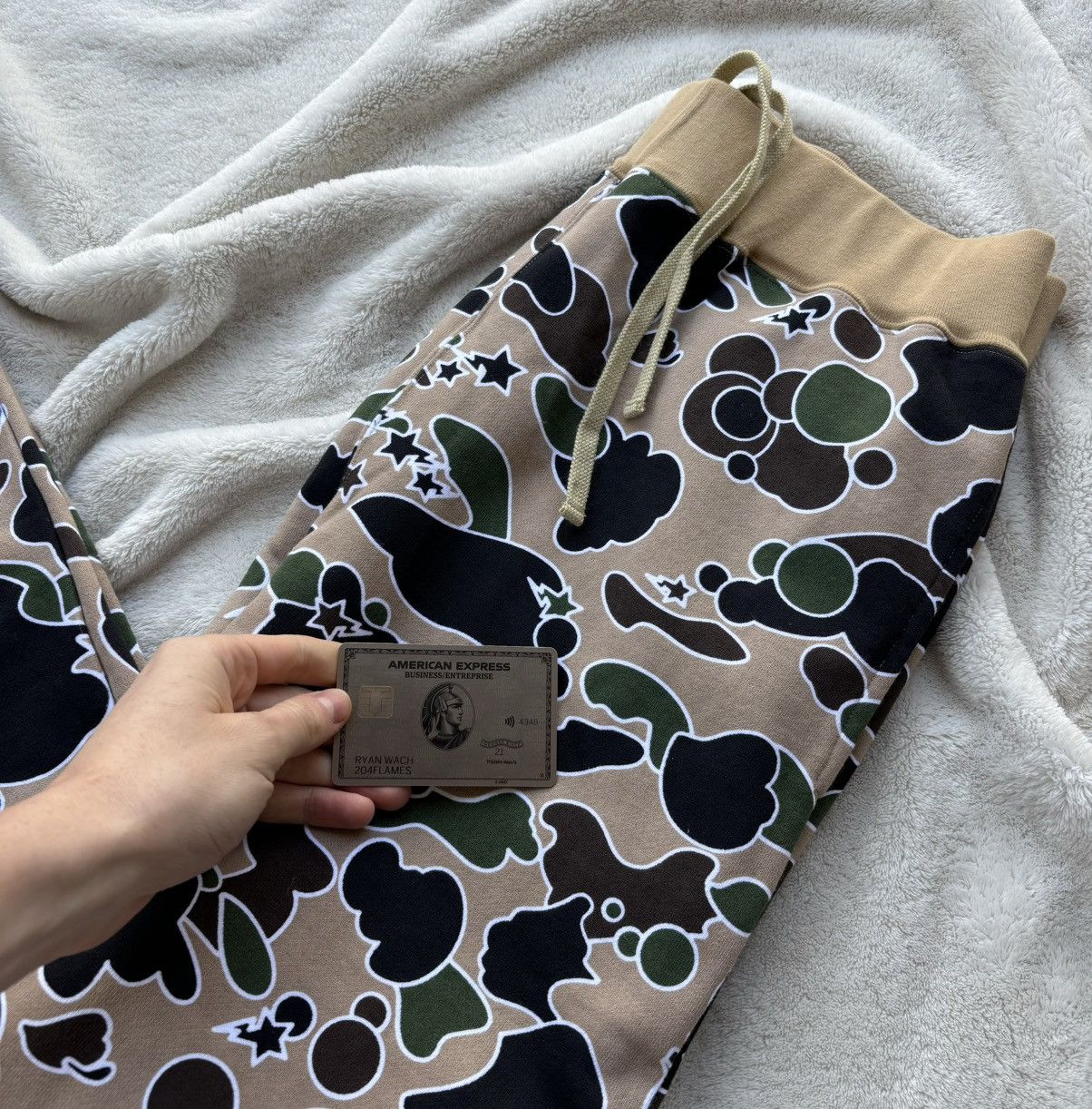 Bape Bape Sta Camo Sweatpants Size US 34 / EU 50 - 2 Thumbnail