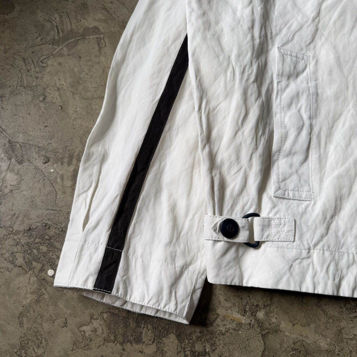 Giorgio Armani Giorgio Armani - Avant Garde Moto Jacket Size US M / EU 48-50 / 2 - 5 Thumbnail