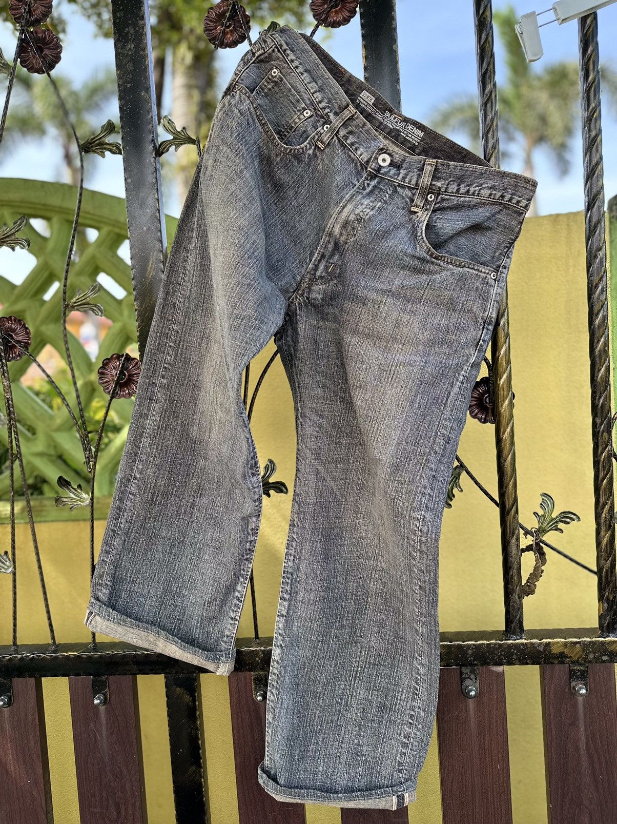 Lad Musician Vintage Edwin 505 Selvedge Oren Tab Made In Japan . Size US 34 / EU 50 - 8 Thumbnail