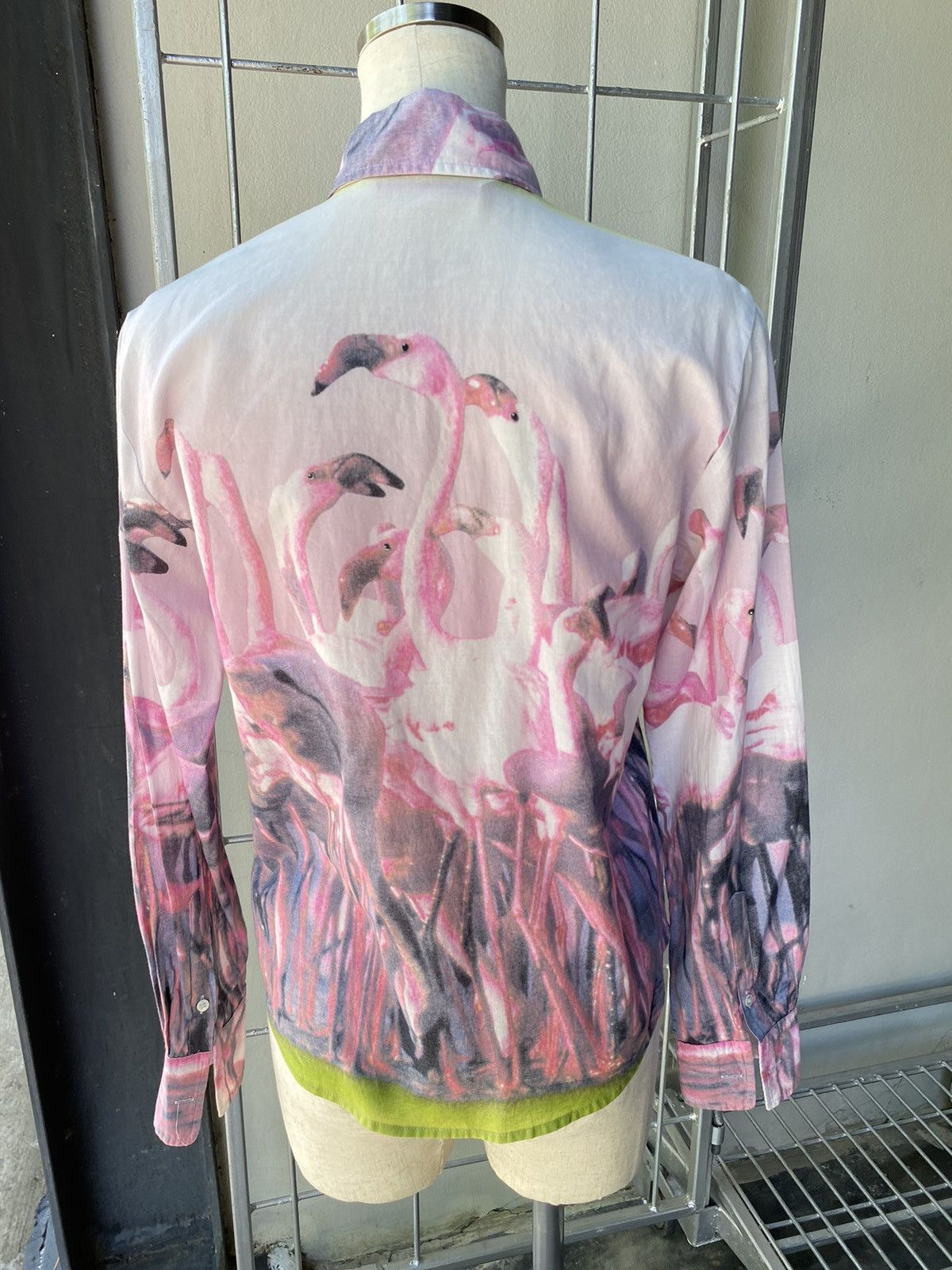 Paul Smith paul smith flamingo printed shirt Size ONE SIZE - 7 Thumbnail