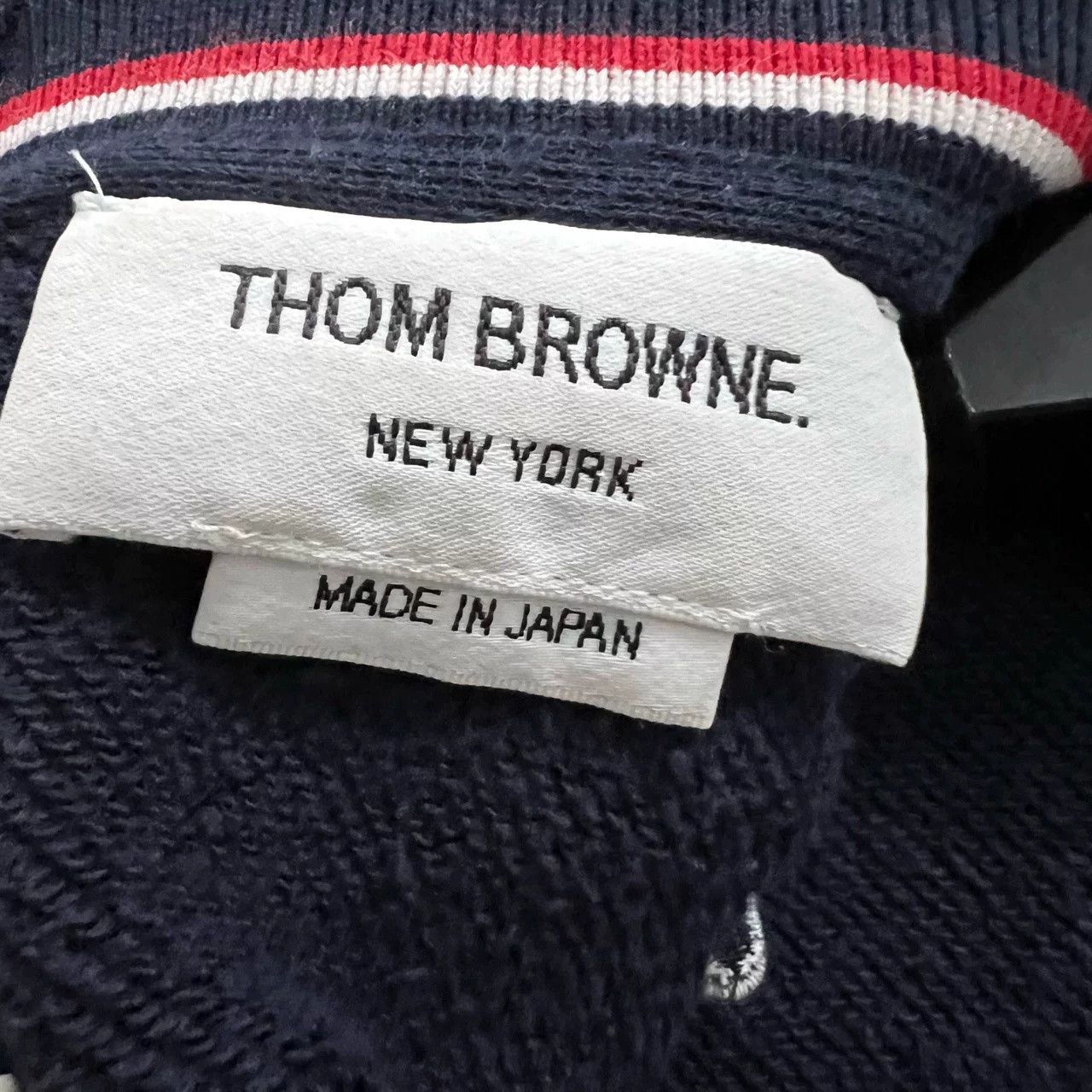 Thom Browne Thom Browne Shark Embroidered Zip Hoodie Size US L / EU 52-54 / 3 - 5 Thumbnail