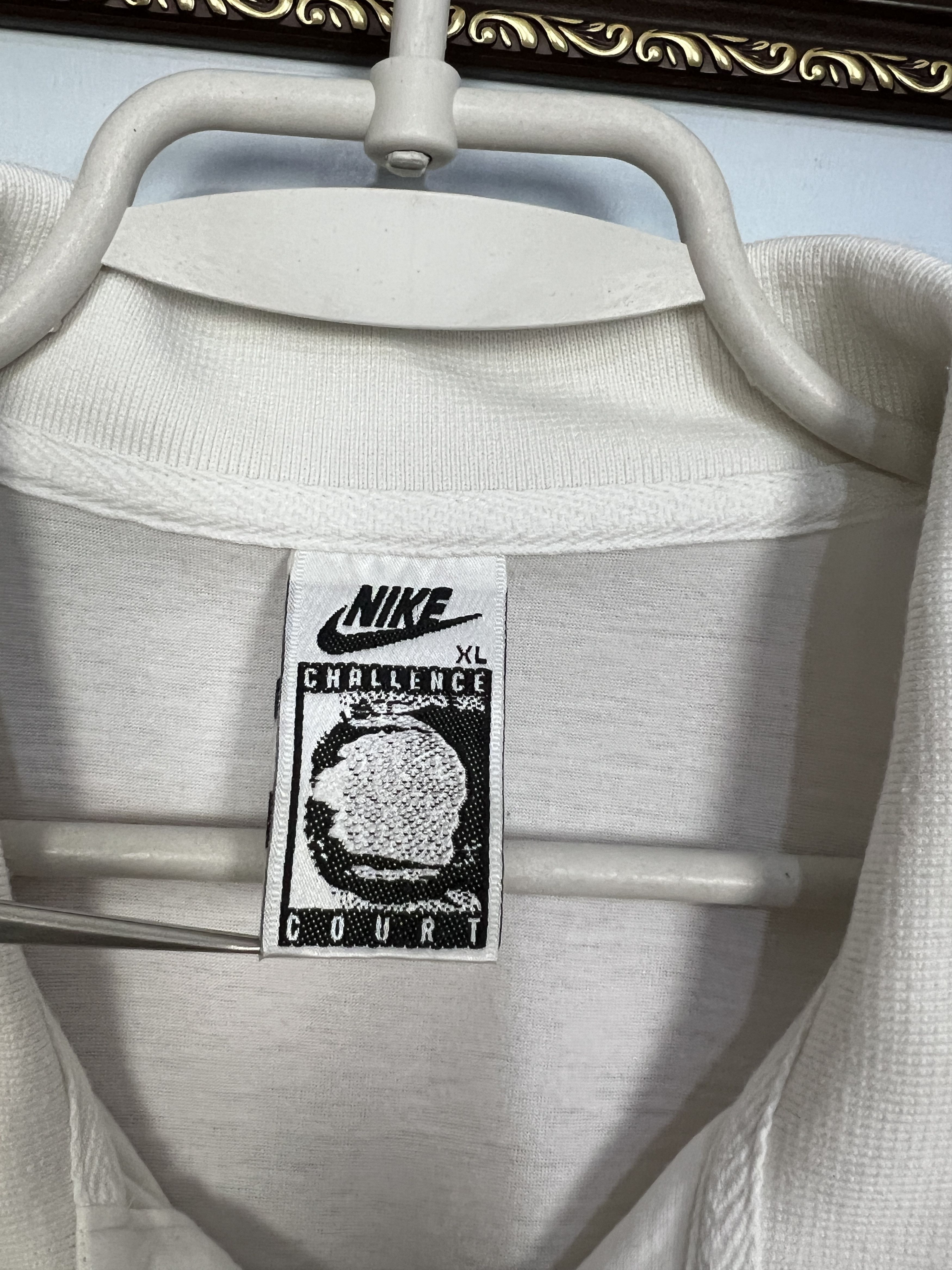 Nike Nike Challenge Court Andre Agassi Shirt Tennis Polo Jersey Size US XL / EU 56 / 4 - 6 Thumbnail