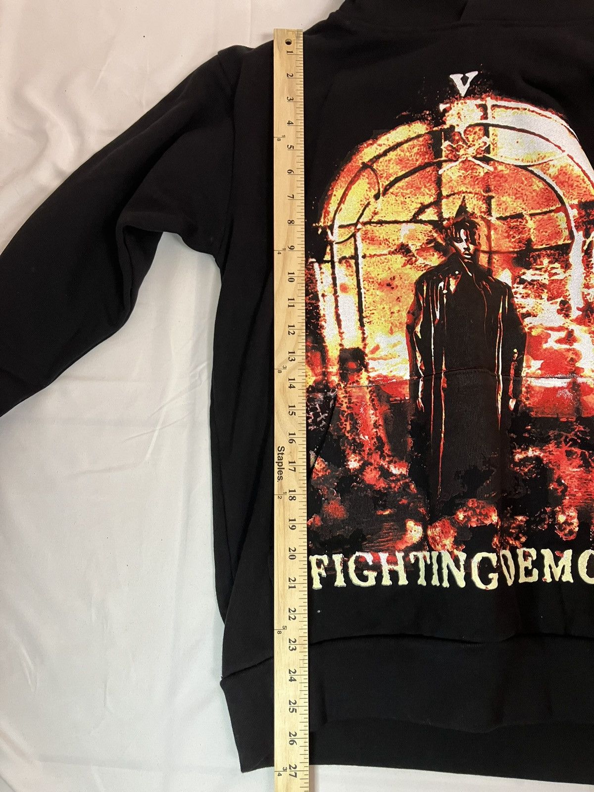 Vlone Vlone Juice Wrld Fighting Demons Hoodie Men’s Medium Heavy Size US L / EU 52-54 / 3 - 6 Thumbnail