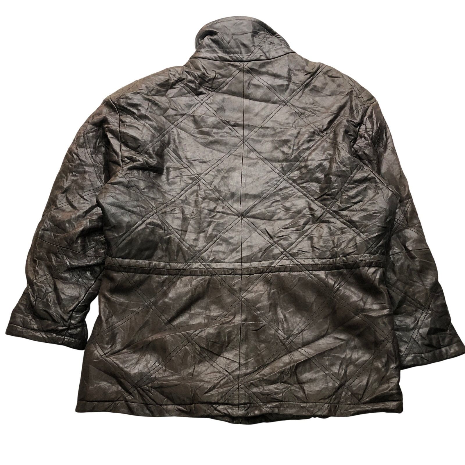 Andrew Marc Andrew Marc Thermoloft Insulated Leather Jacket Men S Brown Size US S / EU 44-46 / 1 - 5 Thumbnail