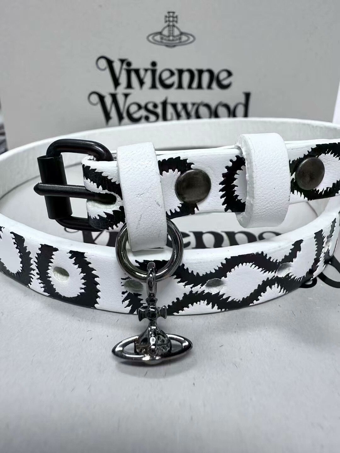 Vivienne Westwood Vivienne Westwood Pirate Saturn Choker Size ONE SIZE - 1 Thumbnail
