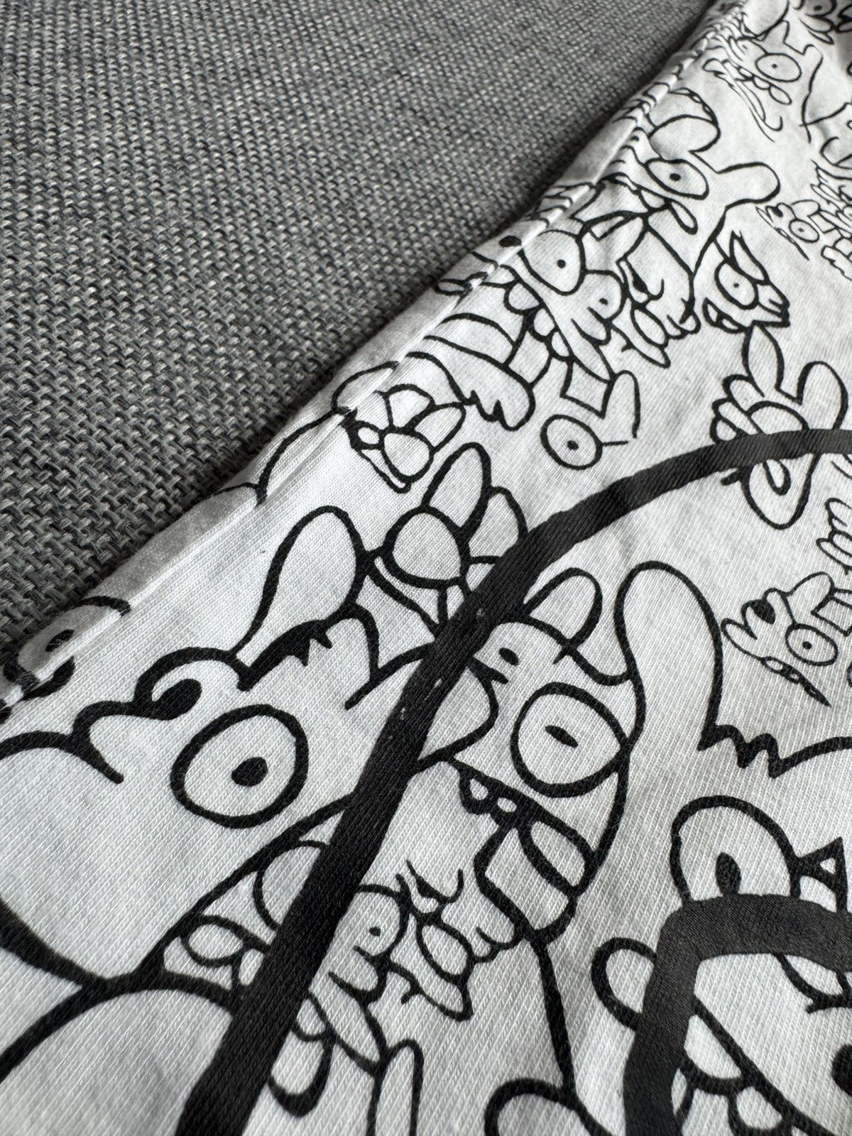 Comme des Garcons × Comme des Garcons PLAY Comme des Garsons Big Logo white T-Shirt M Size US M / EU 48-50 / 2 - 15 Thumbnail