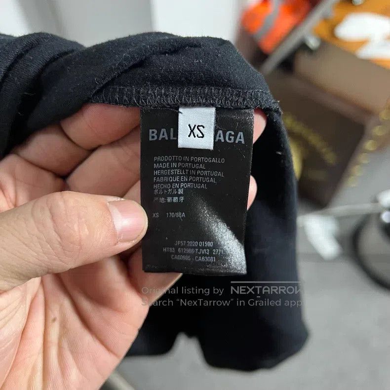 Balenciaga Balenciaga Seven Languages Short Sleeve Size US L / EU 52-54 / 3 - 4 Thumbnail