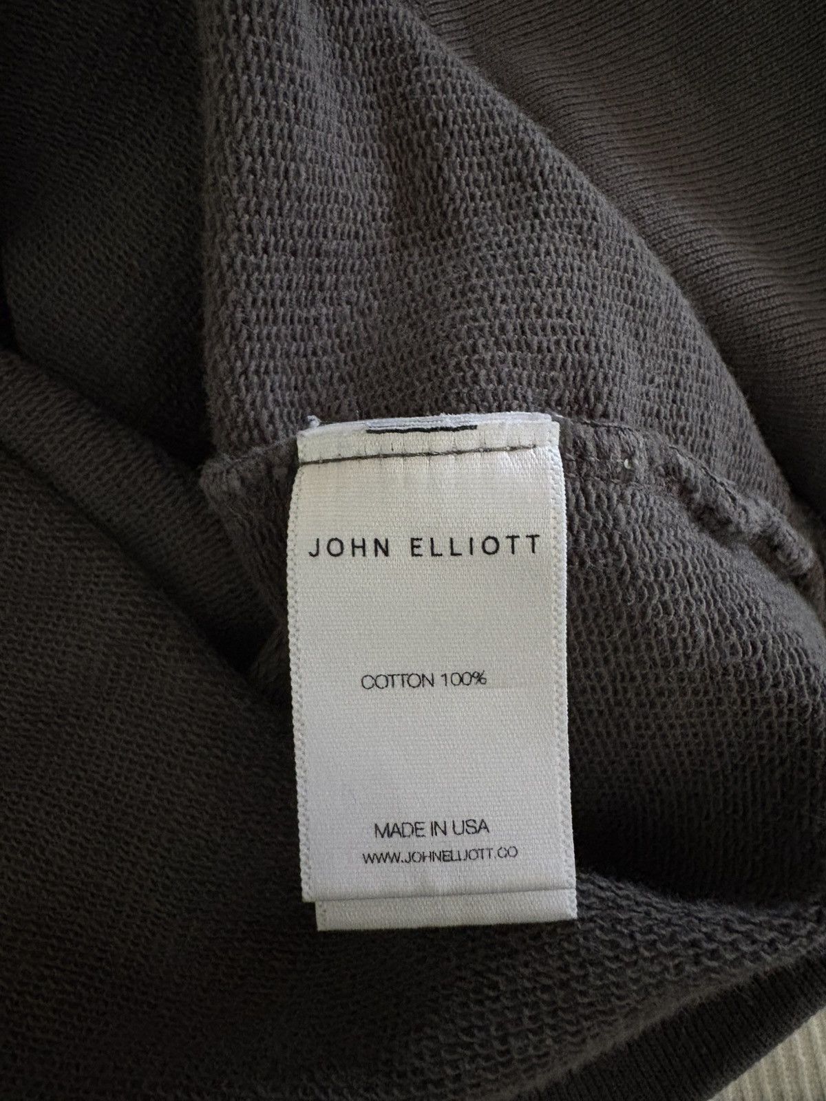 John Elliott Dark grey oversized sweatshirt Size US S / EU 44-46 / 1 - 4 Thumbnail
