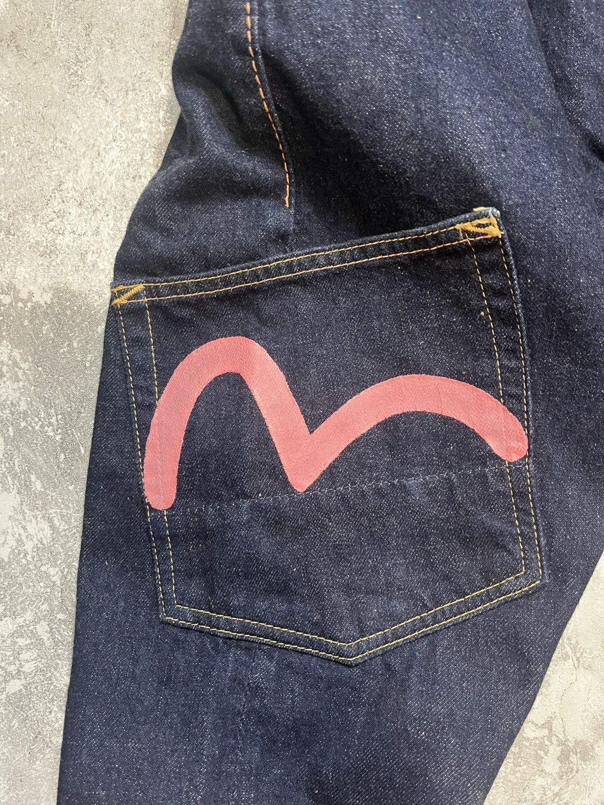 Evisu Evisu x siotani brothers japanese selvage denim seagull Size US 30 / EU 46 - 7 Thumbnail