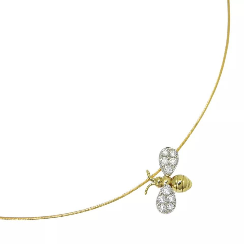 Gemelli Gimel Necklace Bee motif K18 yellow gold Size ONE SIZE - 4 Thumbnail