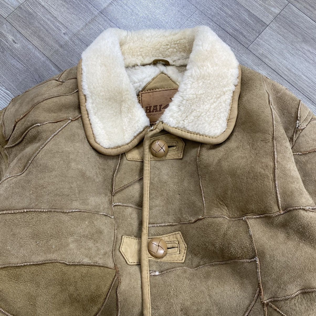 Hai Sporting Gear 1990s Hai Sporting Gear Issey Miyake Sheepskin Winter Jacket Size US M / EU 48-50 / 2 - 4 Thumbnail