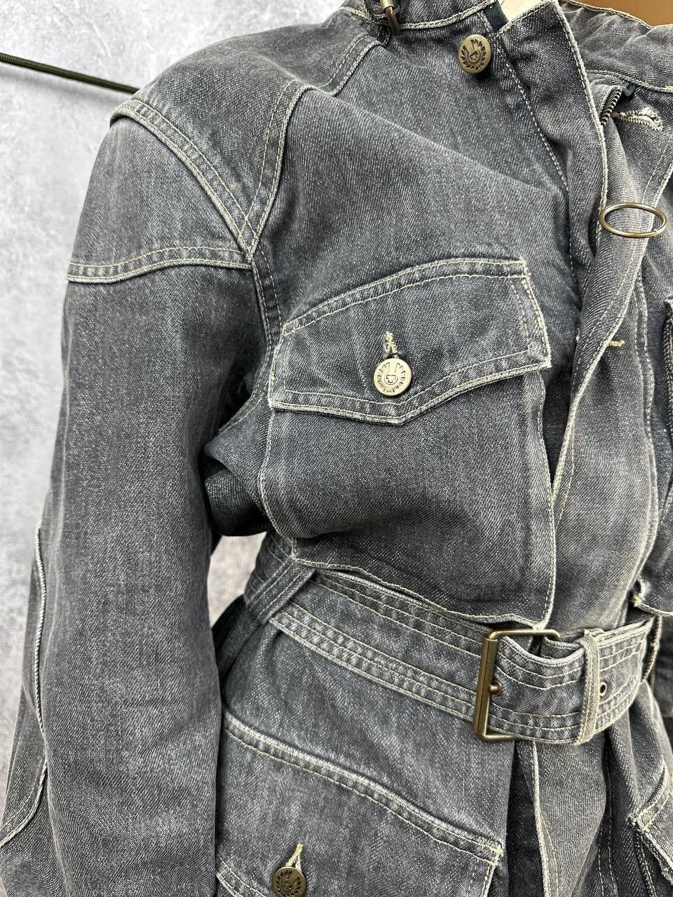 Belstaff Belstaff Black Prince Vintage 1970s Denim Jacket Motorcycle Size M / US 6-8 / IT 42-44 - 7 Thumbnail