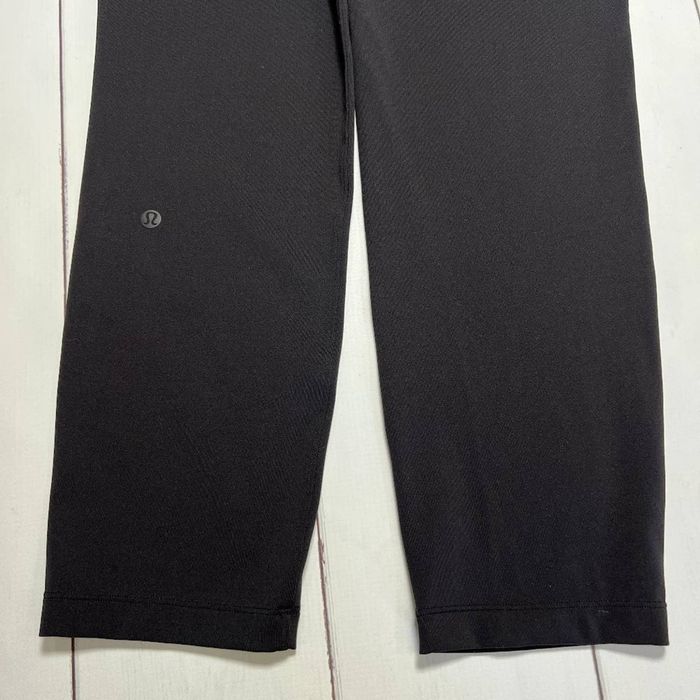 Lululemon Lululemon Noir Pant Womens 4 Black High Rise Wide-Leg