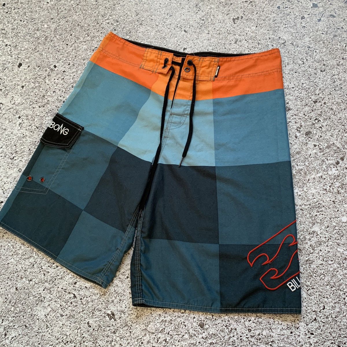 Billabong Billabong swim shorts cargo embroidered logo Size US 32 / EU 48 - 3 Thumbnail