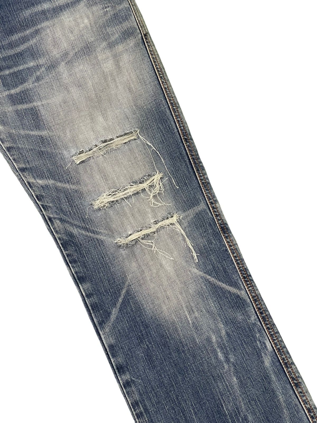 Edwin Distress Jeans Edwin Japan Faded Regular Straight 7🟦5 Size US 32 / EU 48 - 7 Thumbnail