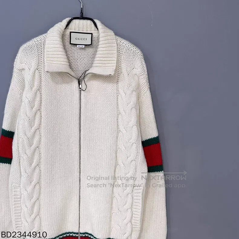 Gucci Gucci Classic striped knitted zipper jacket Size S / US 4 / IT 40 - 5 Thumbnail