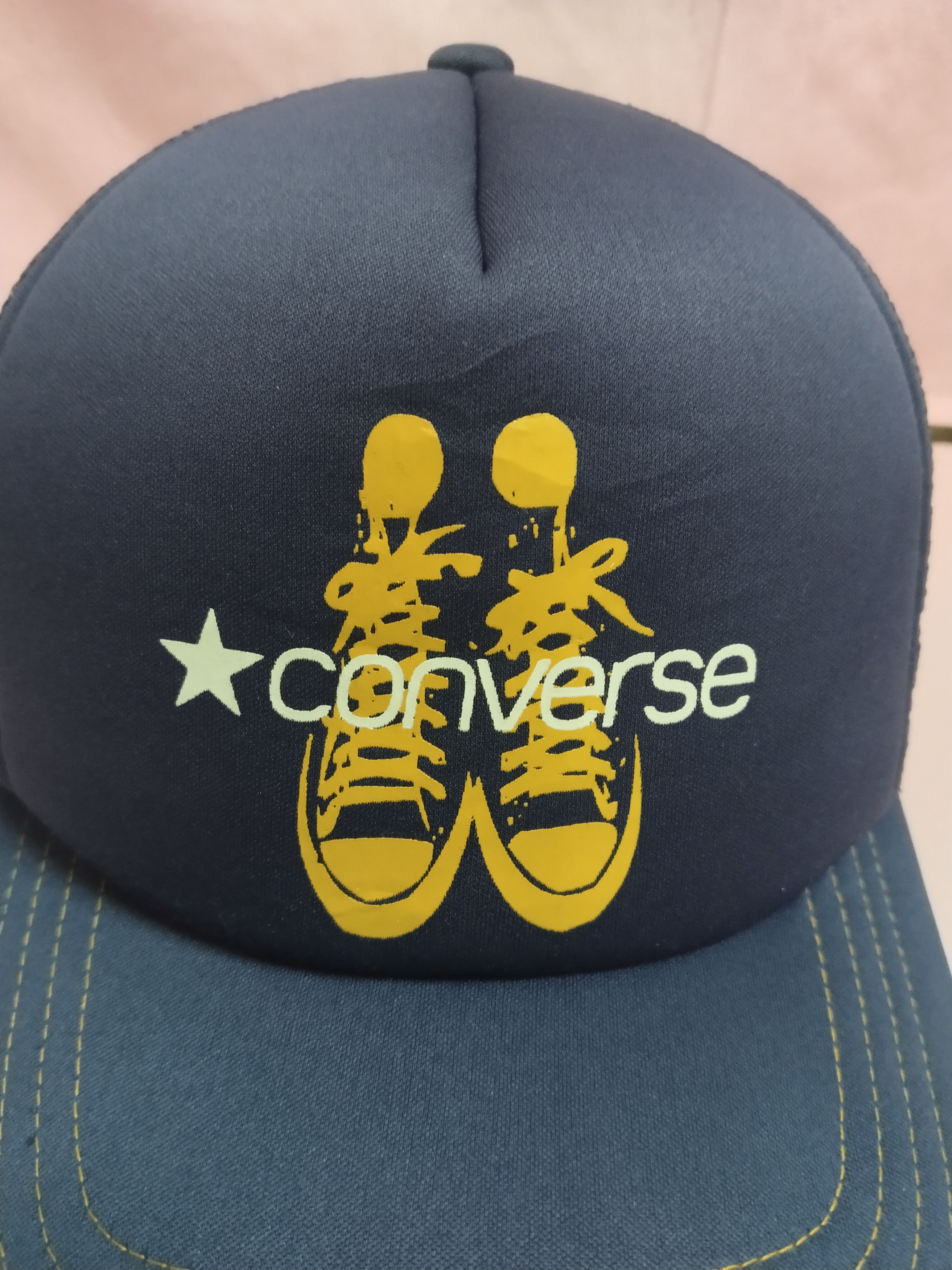 Converse VINTAGE CONVERSE EMBROIDERED SHOE TRUCKER HAT Size ONE SIZE - 2 Thumbnail