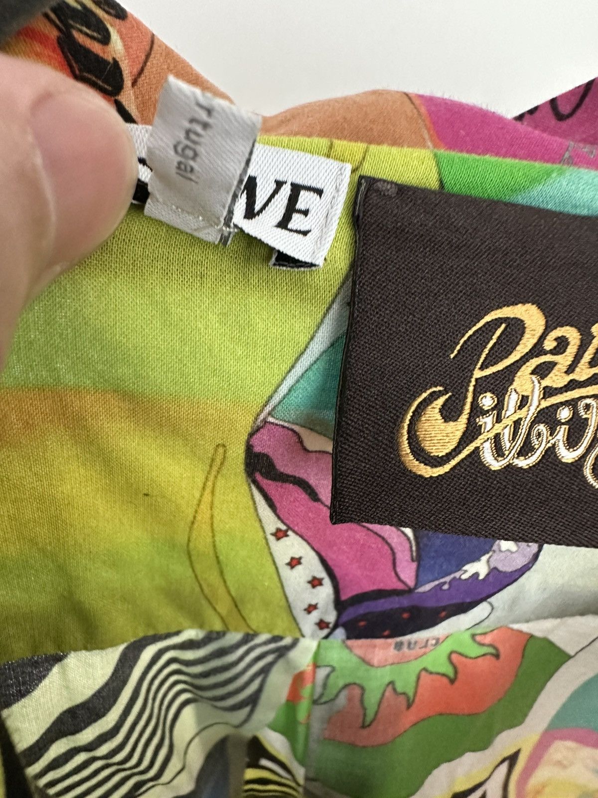 Loewe LOEWE Paulas Ibiza Club Flyer print boxy relaxed shirt S Size US S / EU 44-46 / 1 - 8 Thumbnail