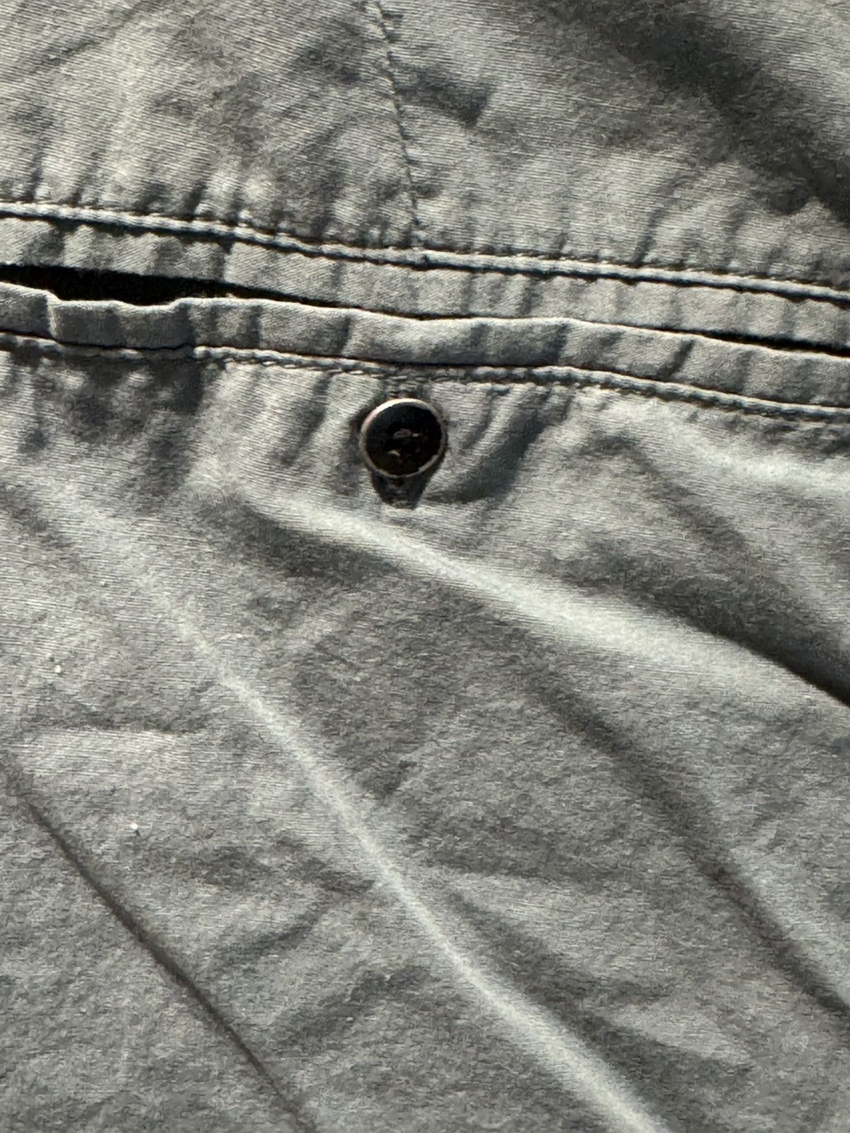 Hurley Vintage 2000s Hurley Shorts Slate Grey Button Pockets Size US 32 / EU 48 - 6 Thumbnail
