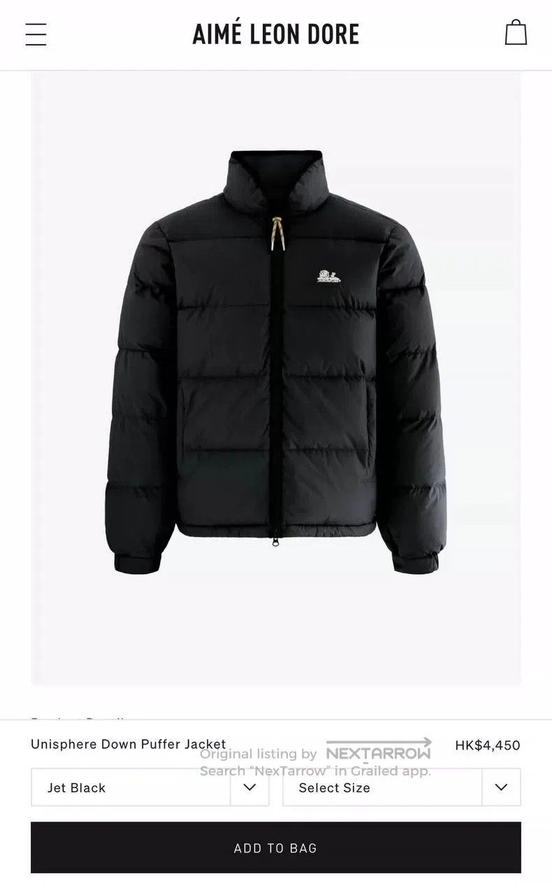 Aime Leon Dore Aime Leon Dore Core Down Puffer Jacket . Size US M / EU 48-50 / 2 - 4 Thumbnail