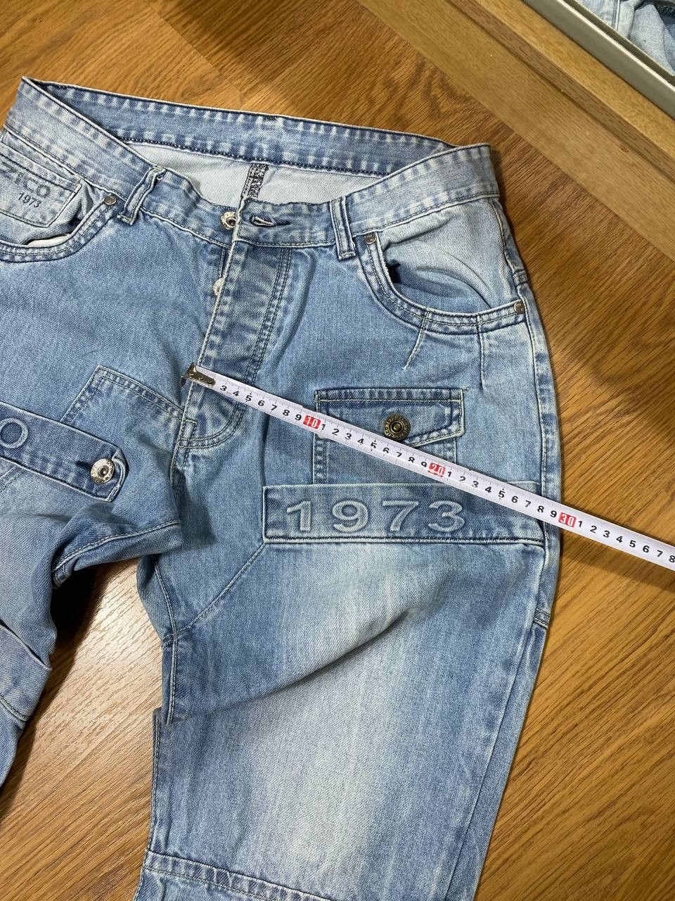 Japanese Brand Japanese Style Multipocket Bondage Distressed Washed Jeans Size US 34 / EU 50 - 10 Thumbnail