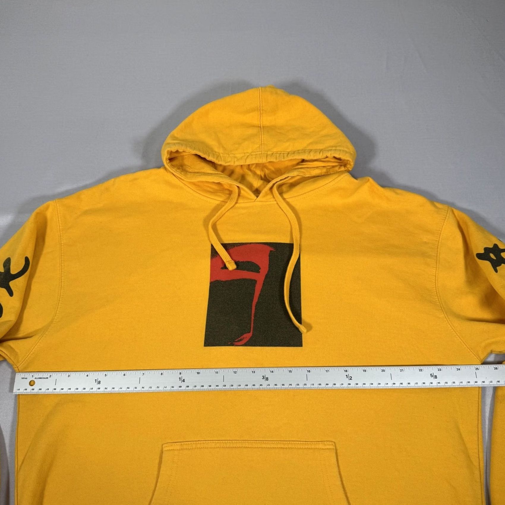 Vintage Bad Omens Hoodie Mens XL Yellow Miracle Metal Band Music Sweater Concert Tour Shirt Size US XL / EU 56 / 4 - 6 Thumbnail