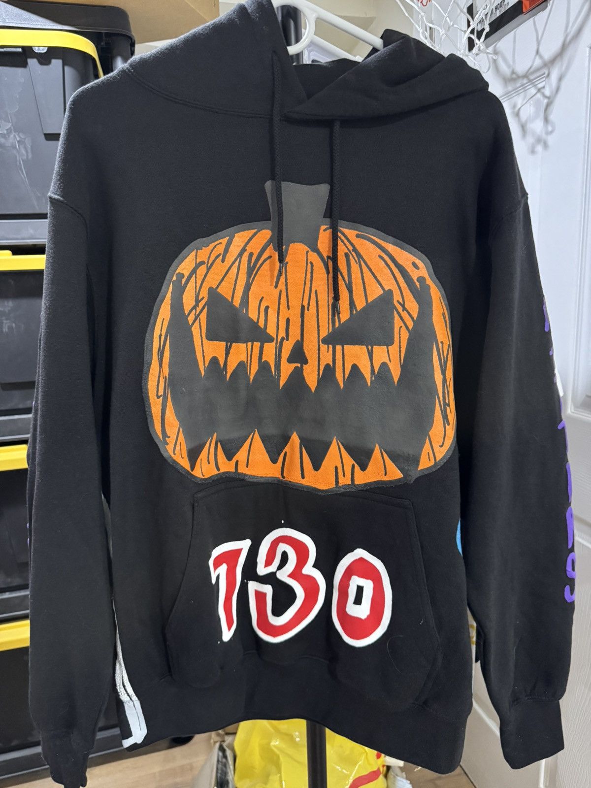 Asspizza Asspizza Pumpkin Face Nothing Matters Hoodie Black 2022 Size US M / EU 48-50 / 2 - 1 Thumbnail