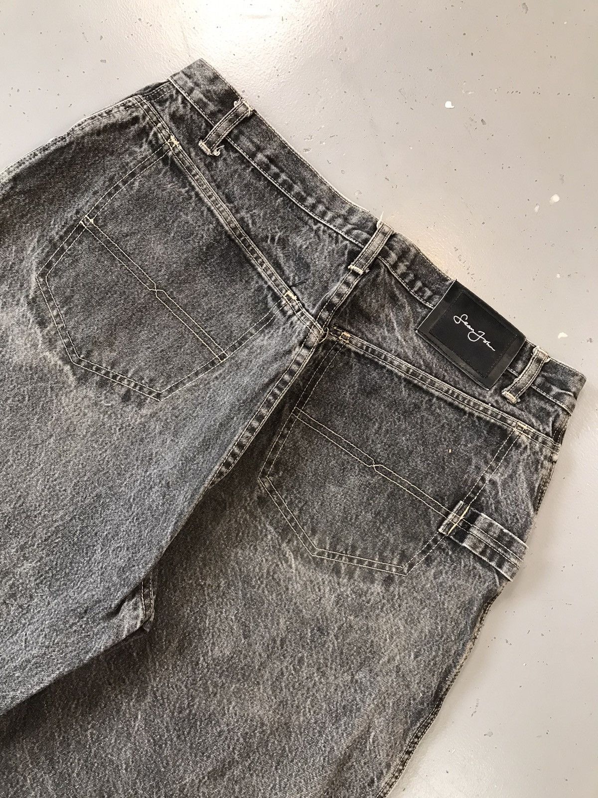 Sean John Vintage faded Sean John skater denim jort Size US 36 / EU 52 - 9 Thumbnail