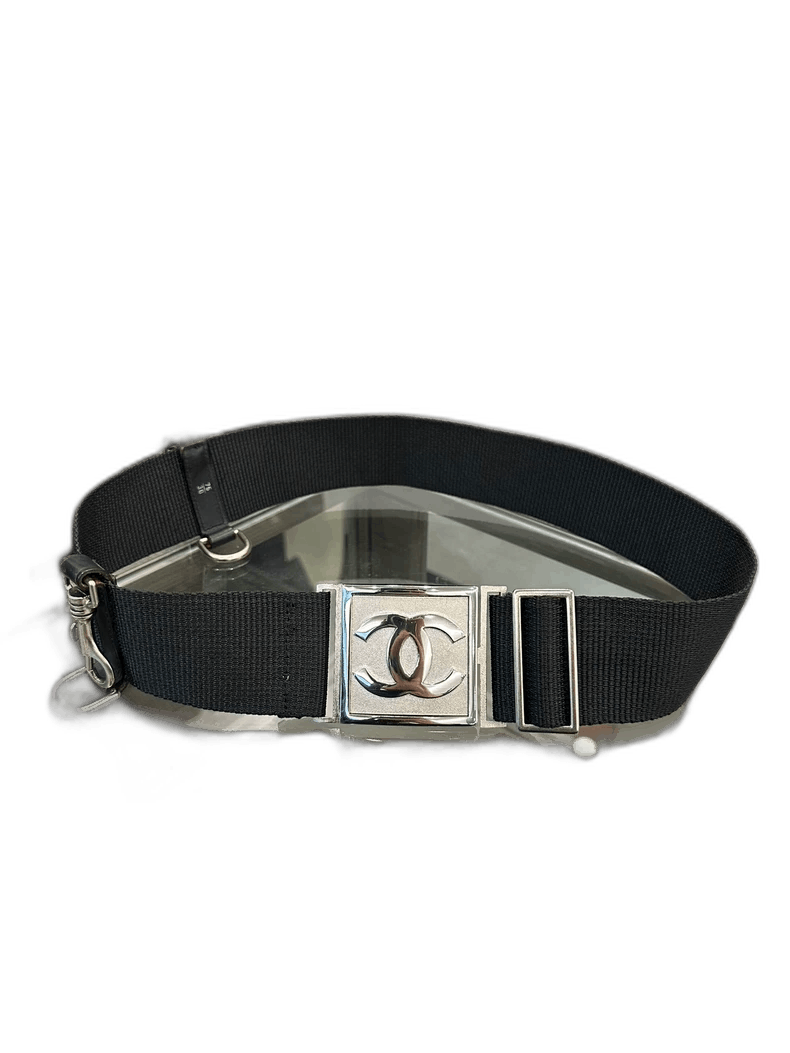 Chanel Classic Chanel Double C Black Belt -2505 Size ONE SIZE - 1 Thumbnail