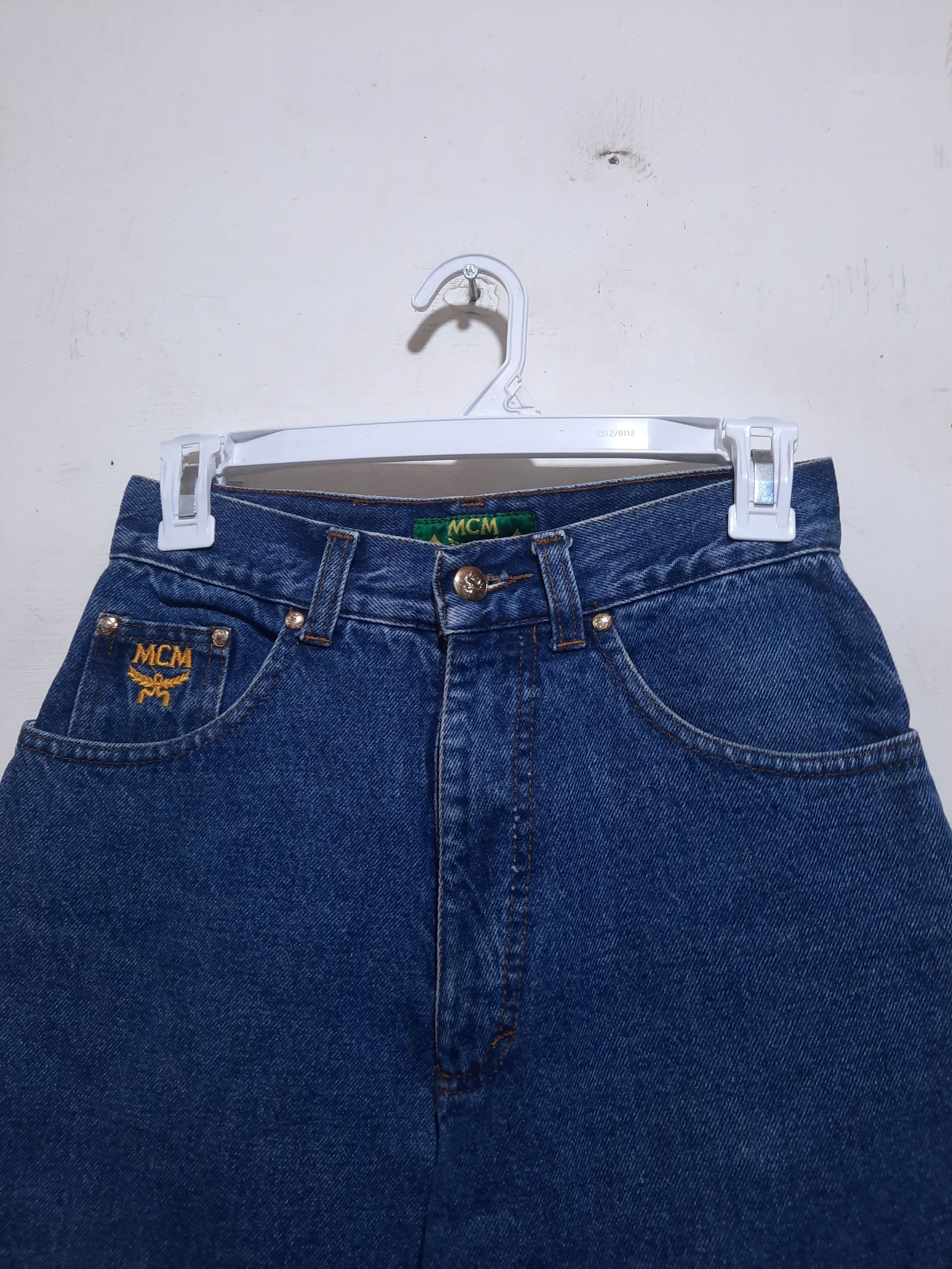 MCM Vintage MCM Denim Pants Size 26" / US 2 / IT 38 - 2 Thumbnail