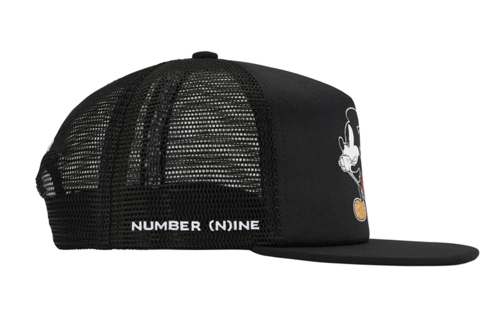 Supreme Mickey Mesh Back 5-panel 黒 Buy Supreme x Number (N)Ine x Mickey Mouse Mesh Back 5-Panel
