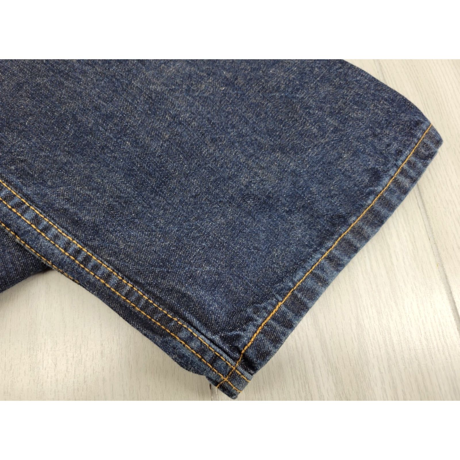 Levi's Levi's 505 Jeans Denim Blue Dark Wash Straight Leg 38 x 30 Mens Regular XS? Size US 38 / EU 54 - 2 Thumbnail