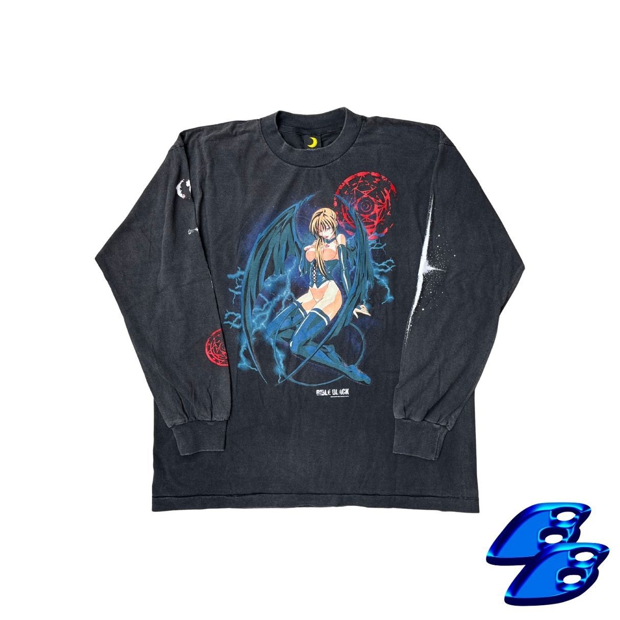 Anime BIBLE BLACK - Rare Anime Tee Long Sleeve Size US XL / EU 56 / 4 - 1 Thumbnail