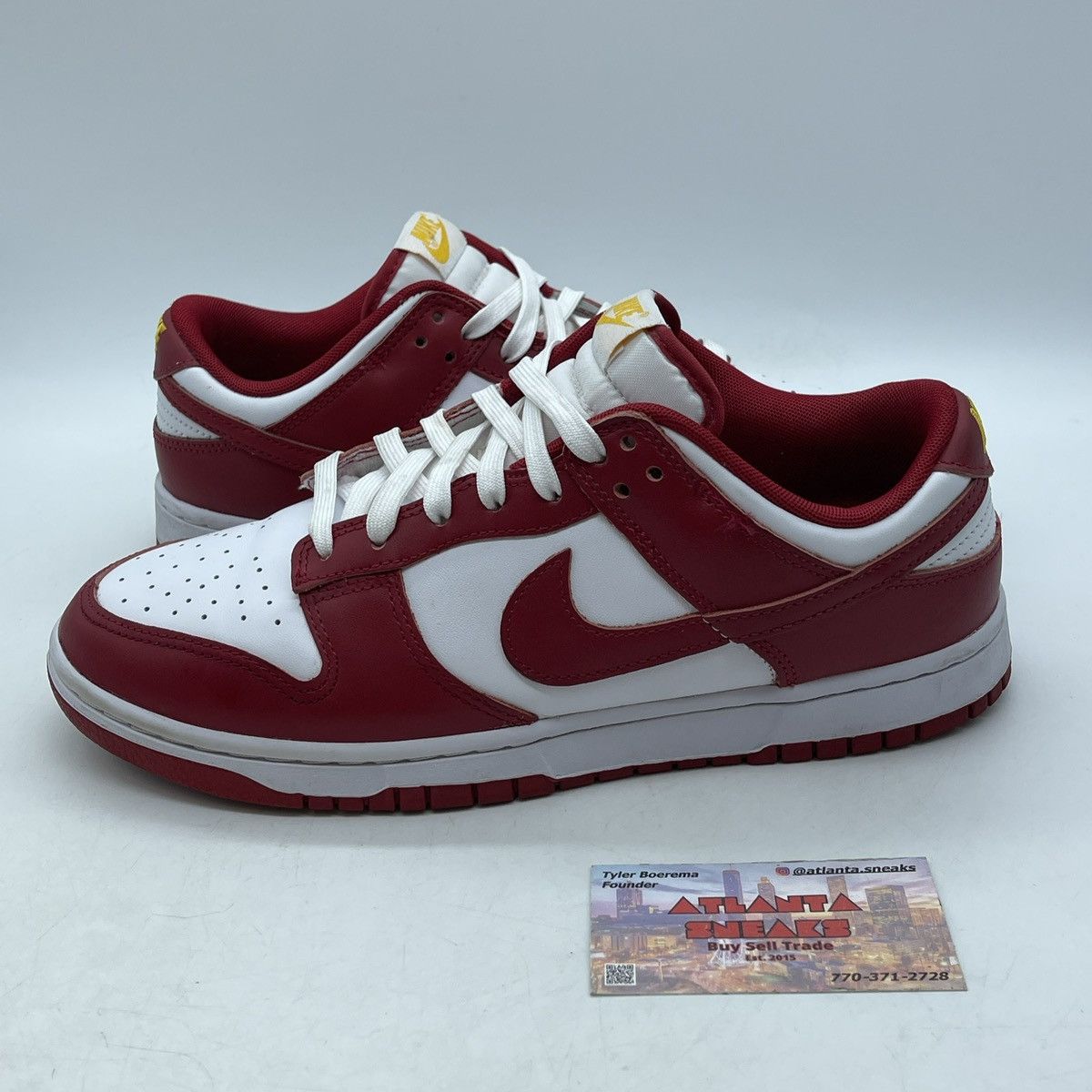 Nike Dunk low gym red Size US 9.5 / EU 42-43 - 1 Thumbnail
