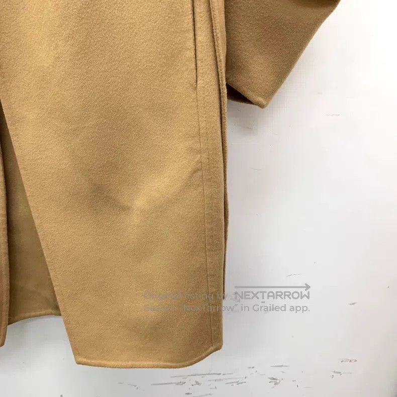 Loewe Loewe Brown Wool Lapel Long Sleeve Belted Big Coat Jacket Size 4XL / US 24-26 - 5 Thumbnail