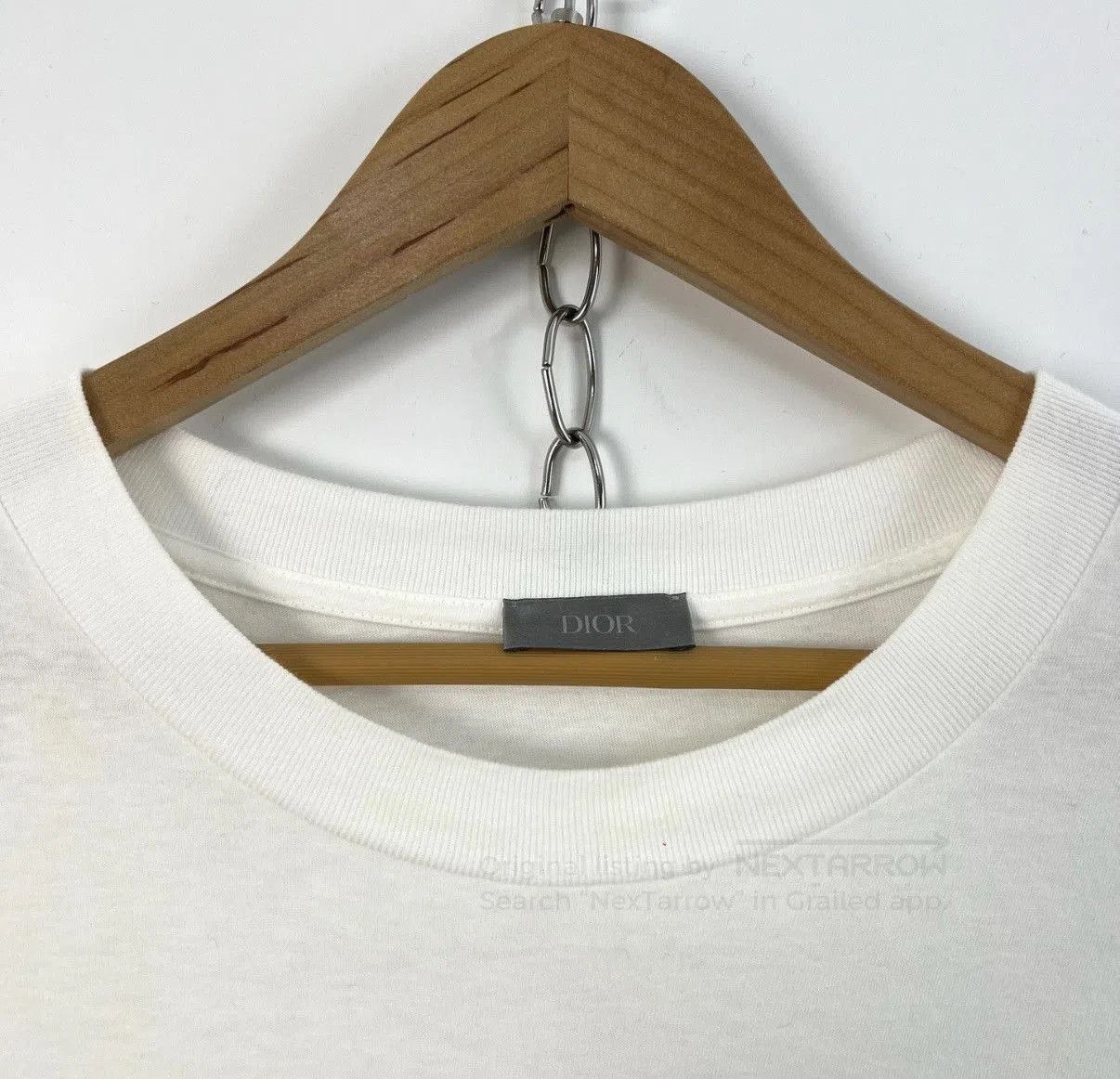 Dior White Lily of the Valley Print Short Sleeve T-Shirt. Size US XL / EU 56 / 4 - 3 Thumbnail