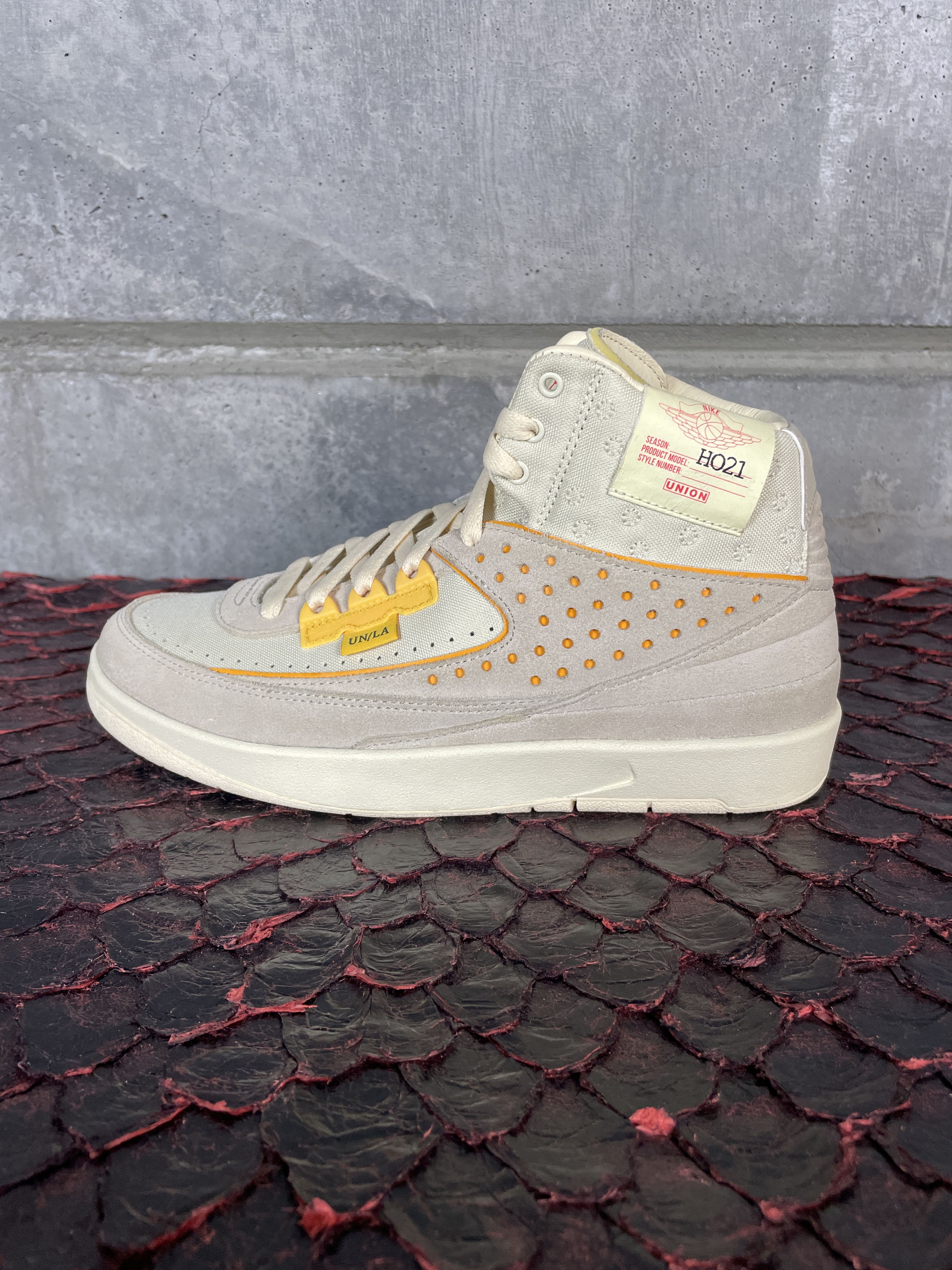 Jordan Brand Jordan 2 Retro SP "Union - Rattan" PROMO SAMPLE Size US 7 / EU 40 - 5 Thumbnail