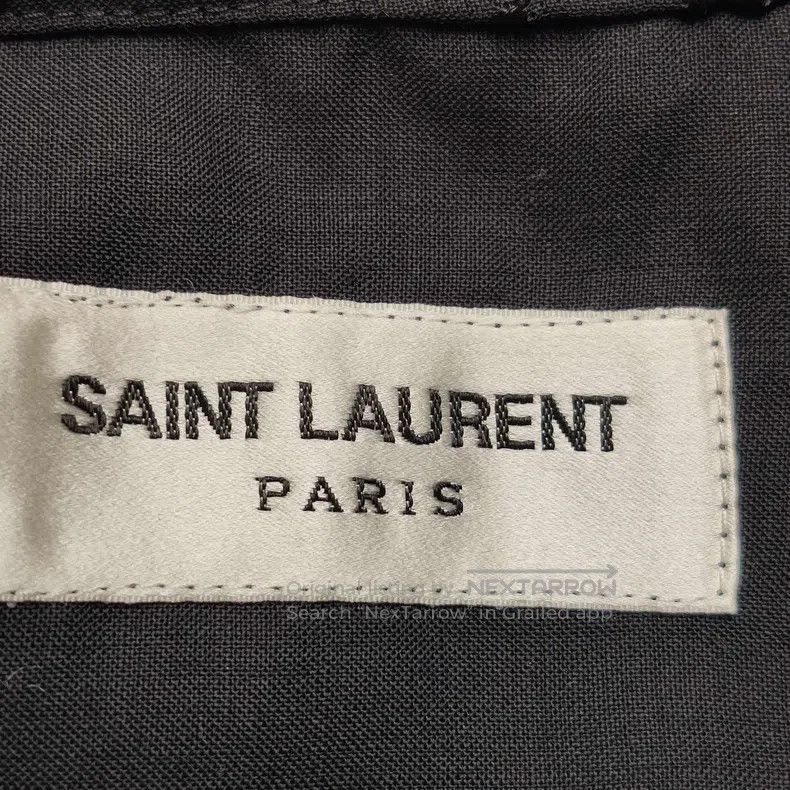 Saint Laurent Paris Saint Laurent Paris Black Openwork Star Shirt Size XXS / US 00 / IT 34 - 4 Thumbnail