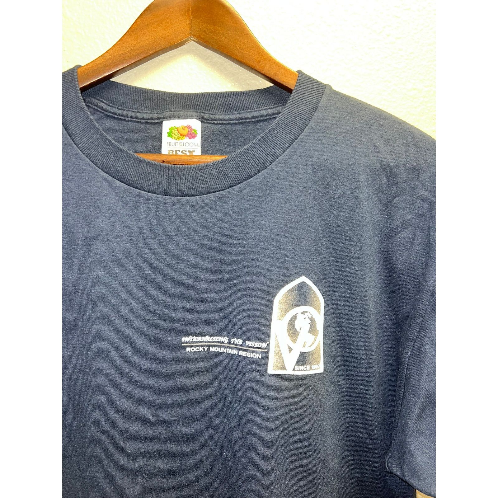 Vintage Vintage ITV Shirt Internalzing The Vision Rocky Mountain M Size US M / EU 48-50 / 2 - 2 Thumbnail