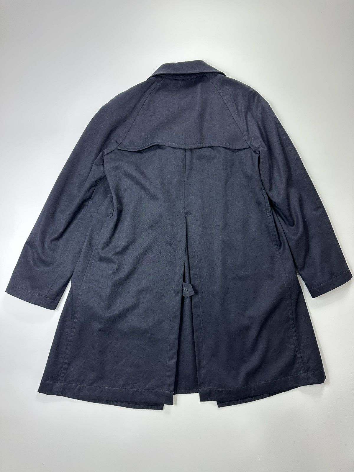 Comme des Garcons Comme Des Garcons x H&M Wool Coat Navy Blue Size US L / EU 52-54 / 3 - 2 Thumbnail