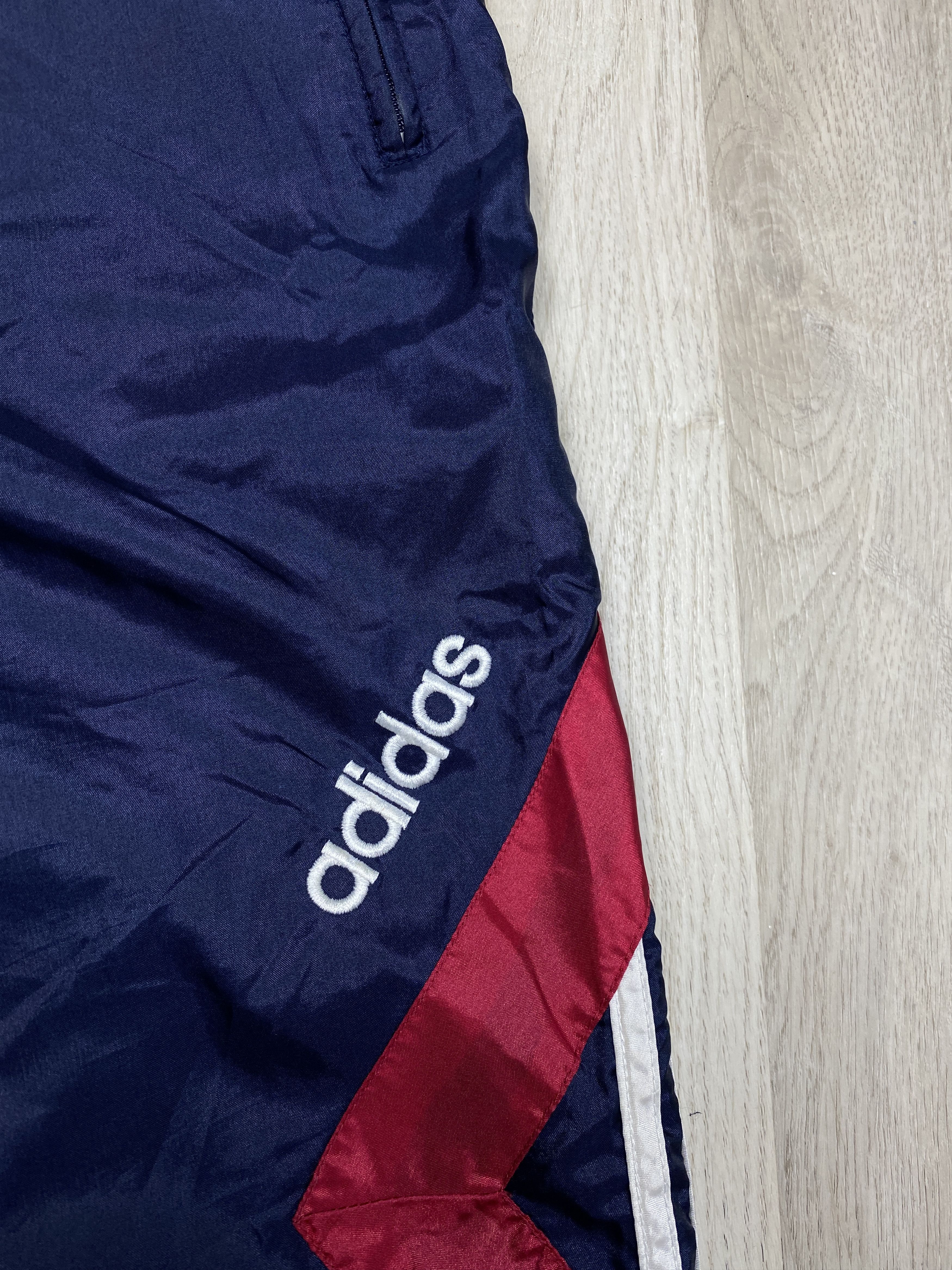 Adidas Adidas 90s Vintage Nylon Mens Track Pants Size US 36 / EU 52 - 3 Thumbnail