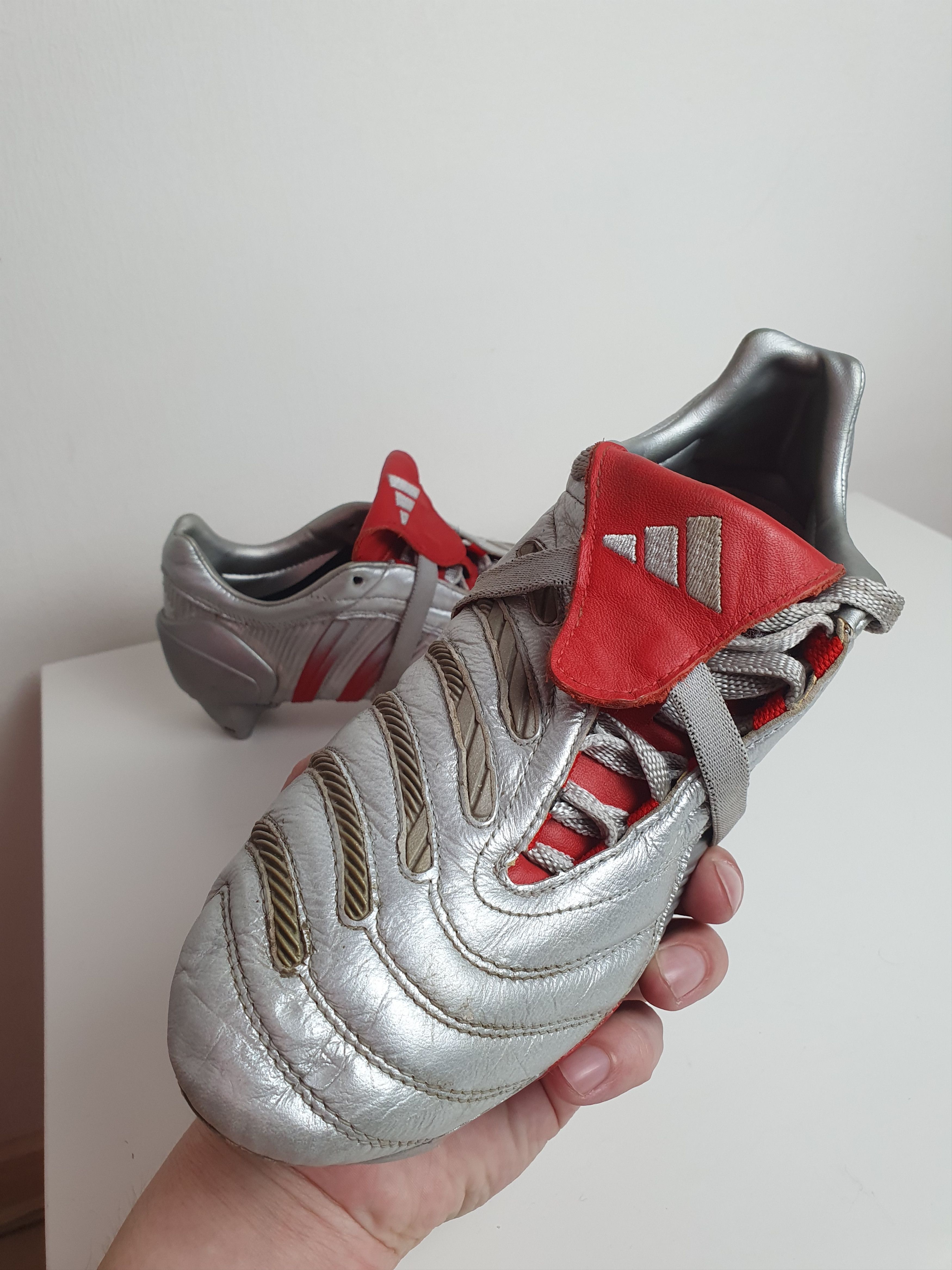 Adidas Vinatge Football Rare 2004 Adidas Predator Pulse TRX FG Size US 6 / EU 39 - 3 Thumbnail