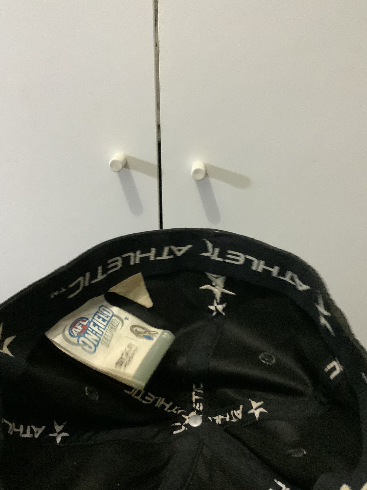 Hat Club AFL Star Athletic Fly Emirates Collingwood Fitted Hat Size ONE SIZE - 9 Thumbnail